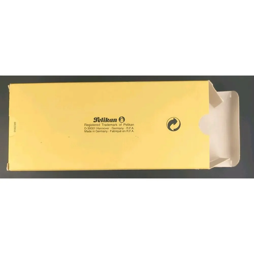 Vintage Pelikan M150 Fountain Pen Box Case Sleeve & Manual Red B Nib